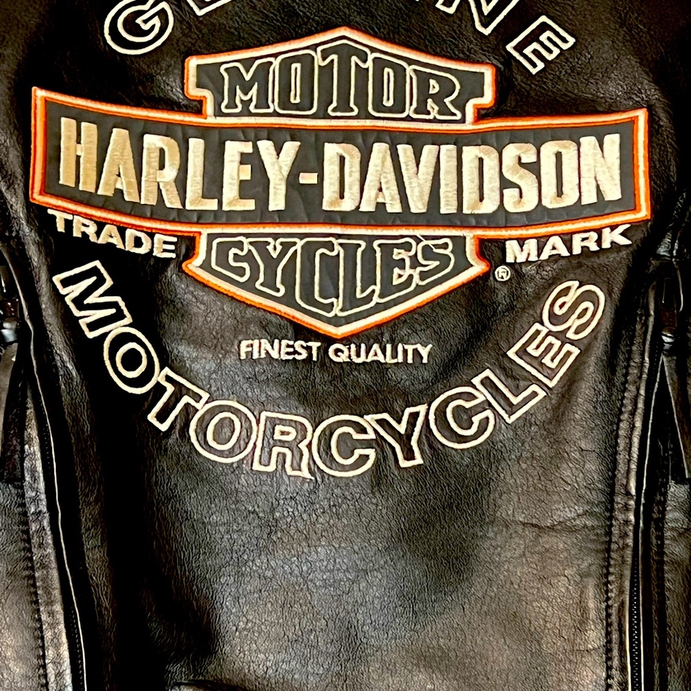 Ladies Harley Davidson leather jacket